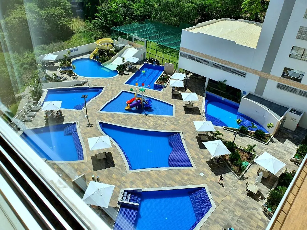 Apt Para Ate 8 Pessoas - Park Veredas Rio No Fundo Apartment Caldas Novas