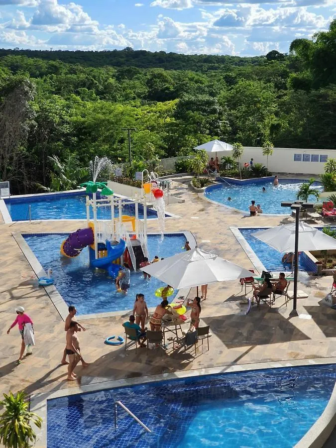 Apt Para Ate 8 Pessoas - Park Veredas Rio No Fundo Apartment Caldas Novas