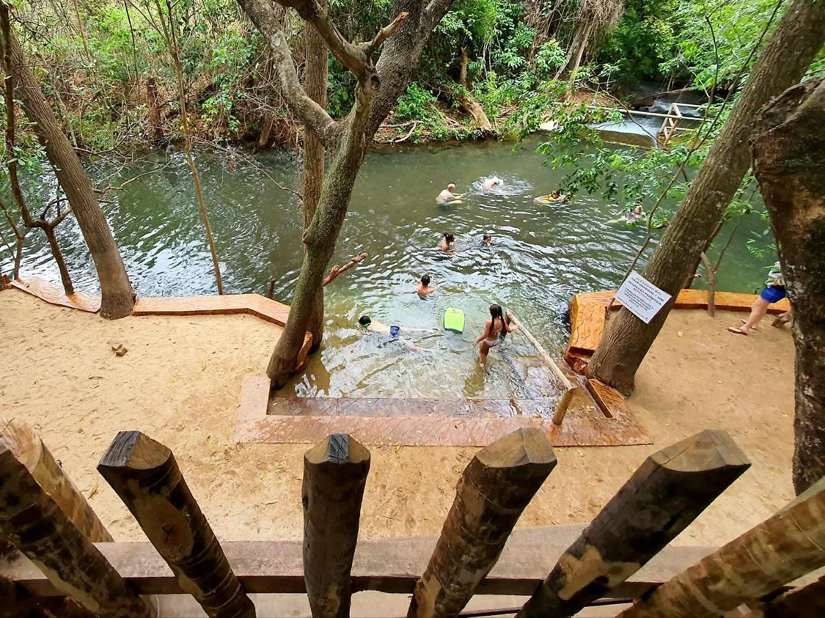 Apt Para Ate 8 Pessoas - Park Veredas Rio No Fundo Apartment Caldas Novas Brazil