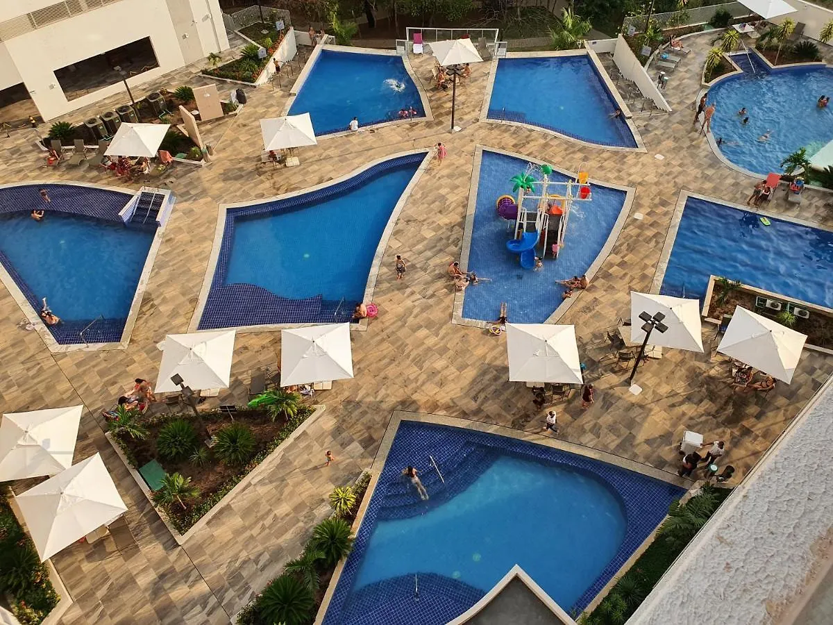 Apt Para Ate 8 Pessoas - Park Veredas Rio No Fundo Apartment Caldas Novas 0*,  Brazil