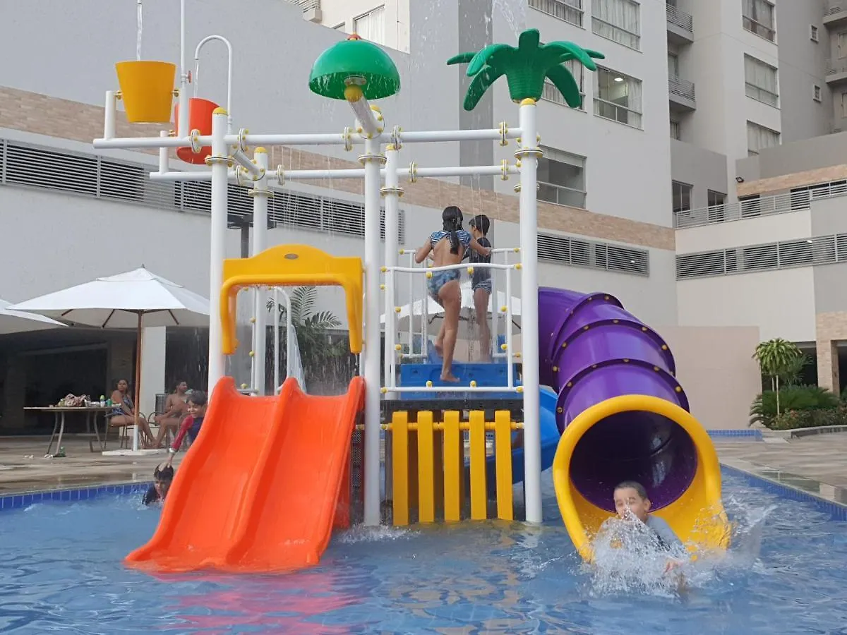 Apt Para Ate 8 Pessoas - Park Veredas Rio No Fundo Apartment Caldas Novas