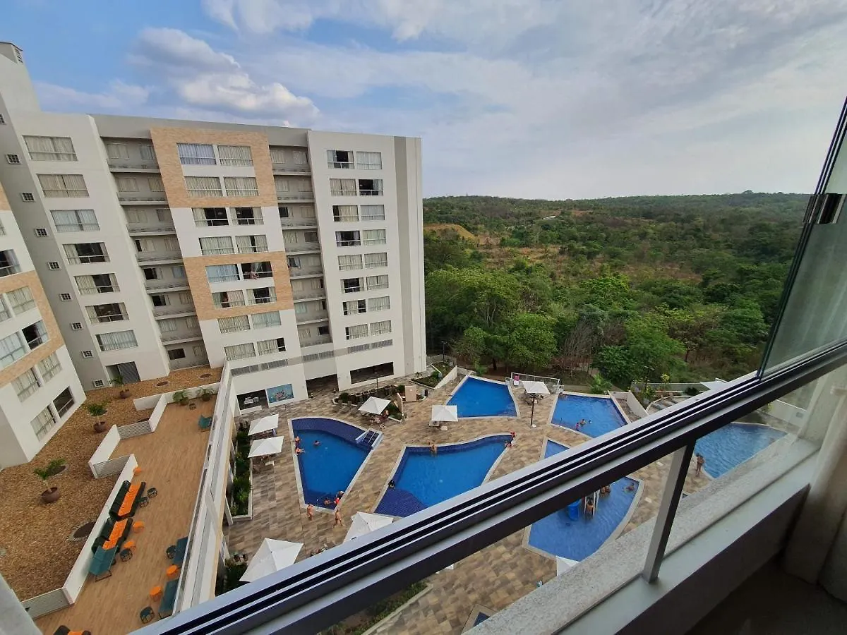 Apt Para Ate 8 Pessoas - Park Veredas Rio No Fundo Apartment Caldas Novas Brazil
