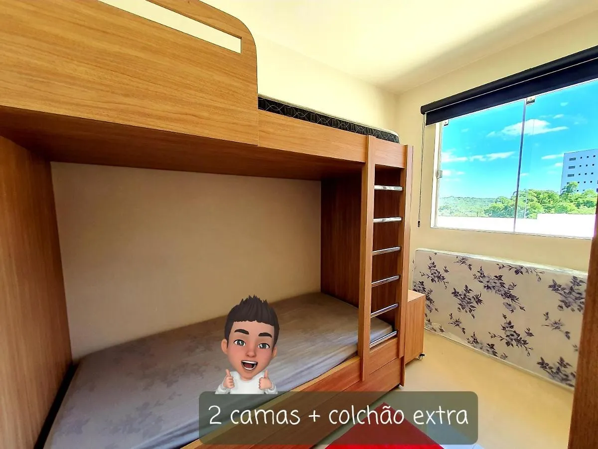 Apt Para Ate 8 Pessoas - Park Veredas Rio No Fundo Apartment Caldas Novas