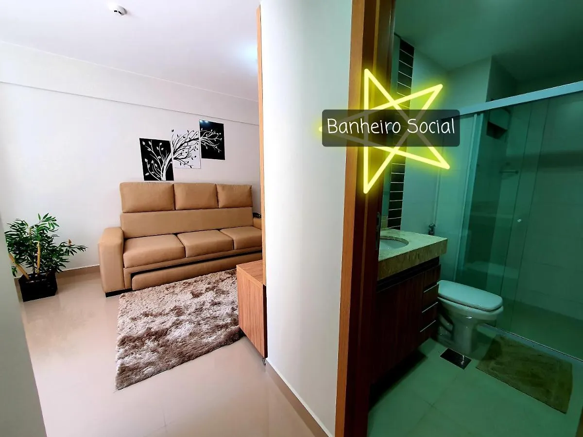 Apt Para Ate 8 Pessoas - Park Veredas Rio No Fundo Apartment Caldas Novas Brazil
